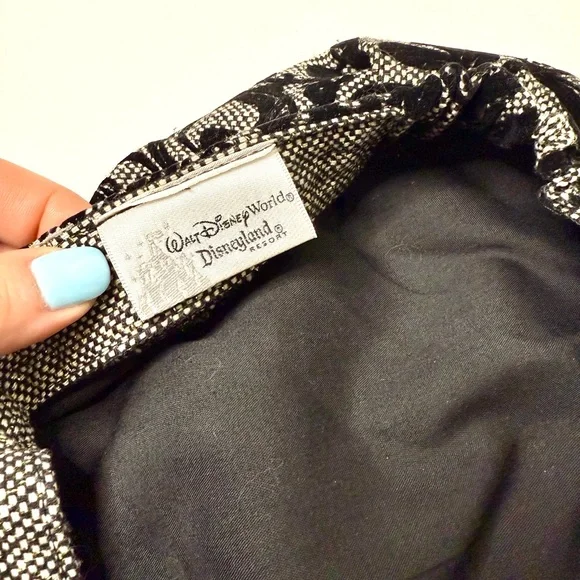 Walt Disney Black & Silver Women's Newsboy Cap - Picture 4 of 9